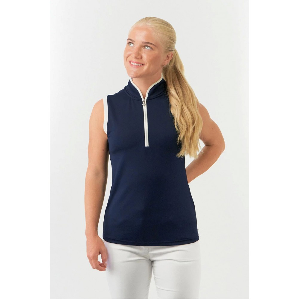 Bloom SL Polo Shirt - Navy