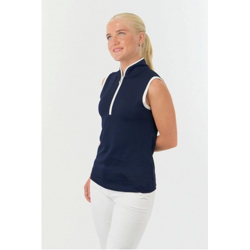 Bloom SL Polo Shirt - Navy