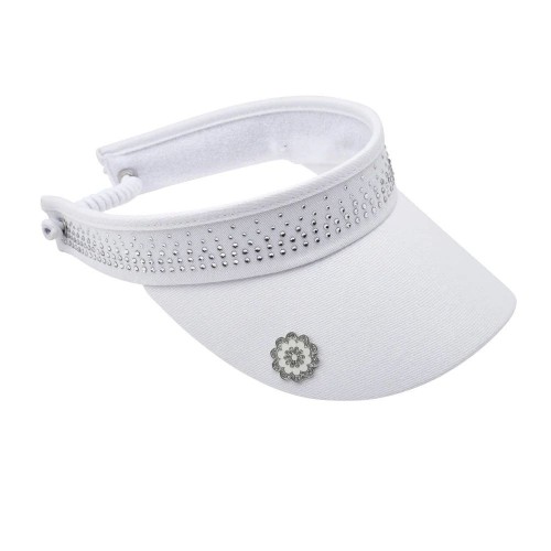 Crystal Visor - White