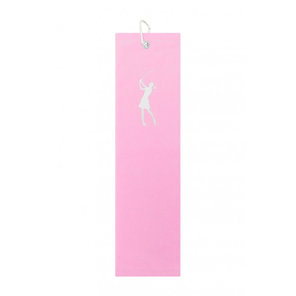 Handklæði Golfkona - Pink 