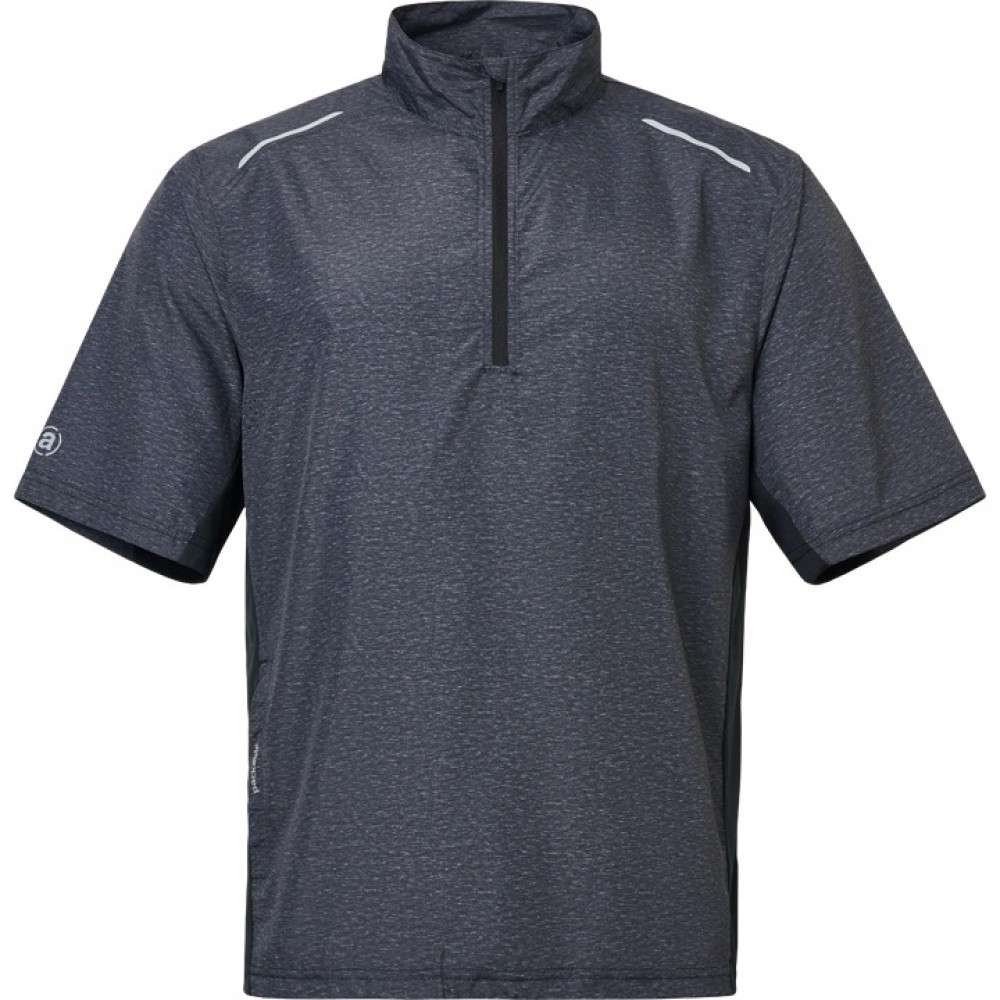 Mens Ganton Stretch Windshirt - Navy/Fairway