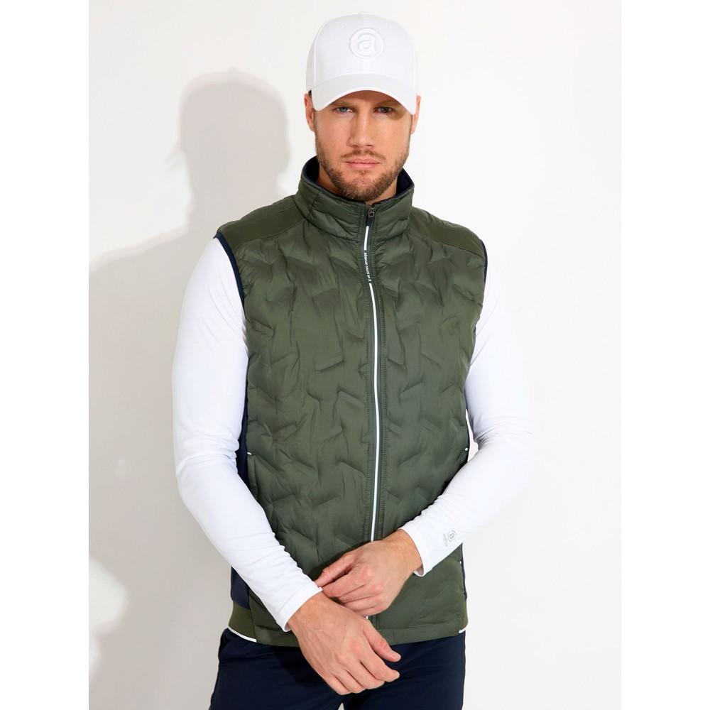 Portrush Hybrid Vest - Forest