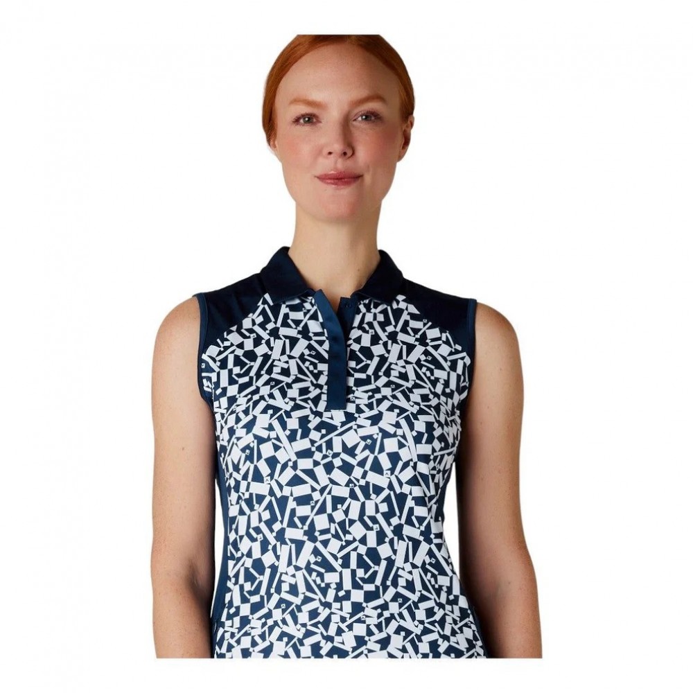 Callaway - Two-Tone Geo Dress