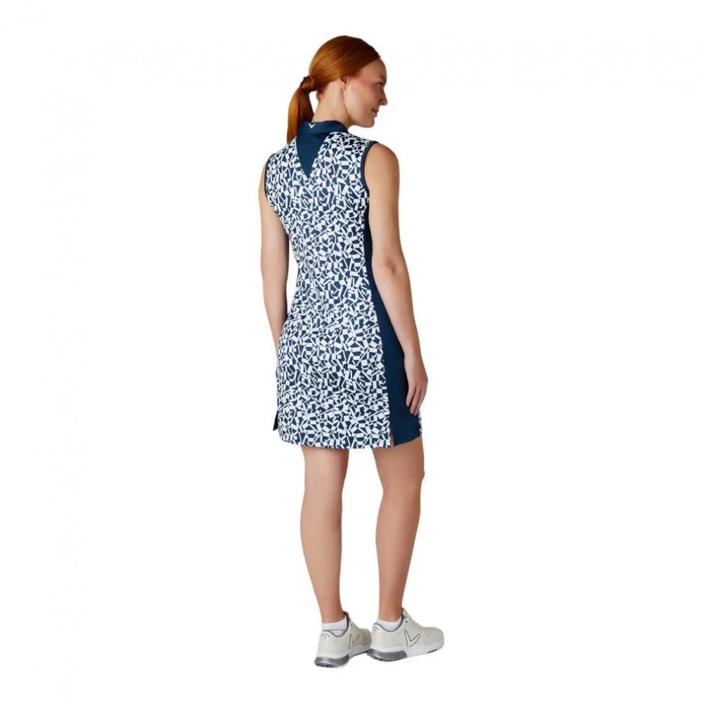 Callaway - Two-Tone Geo Dress