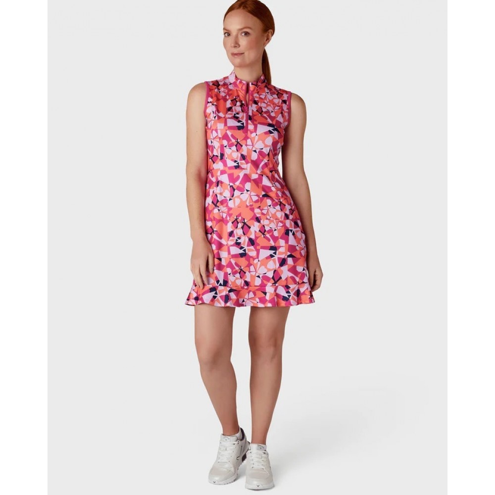 Callaway - Geometric Floral Dress