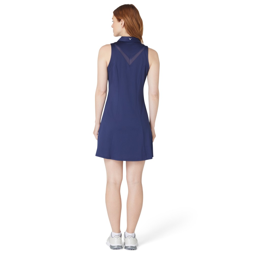 Callaway - Flounce Dress - Peacoat