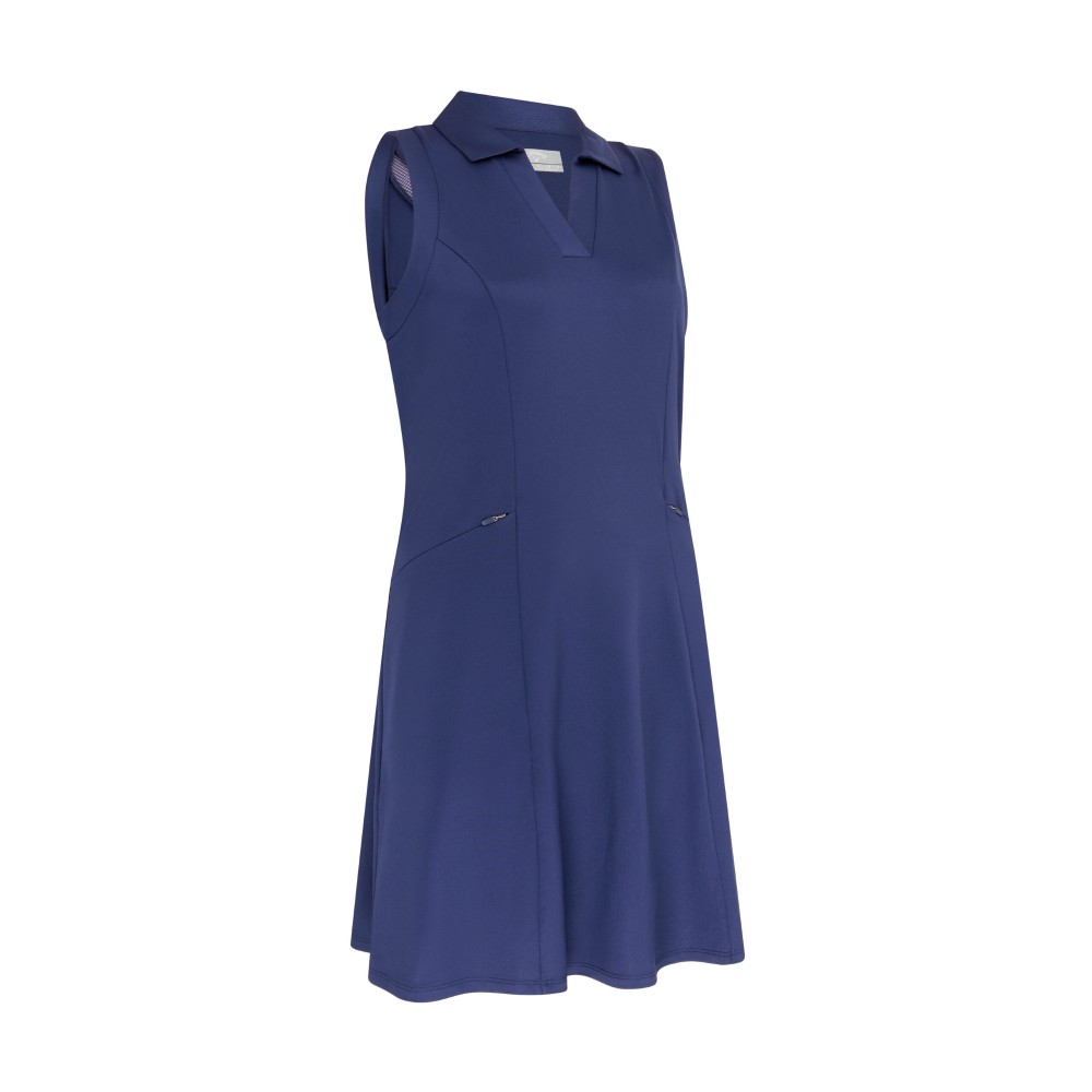 Callaway - Flounce Dress - Peacoat