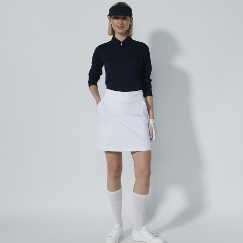 Genua Skort 38 cm - White