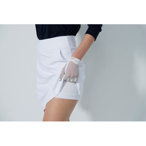 Genua Skort 38 cm - White