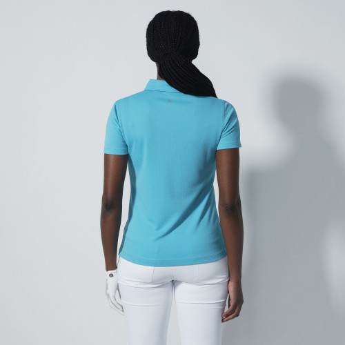 Peoria SS Polo - Sea Salt