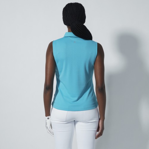 Peoria SL Polo - Sea Salt