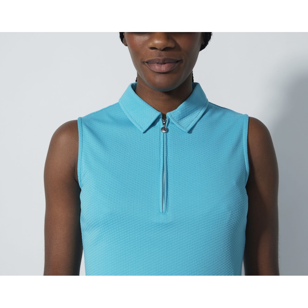Peoria SL Polo - Sea Salt