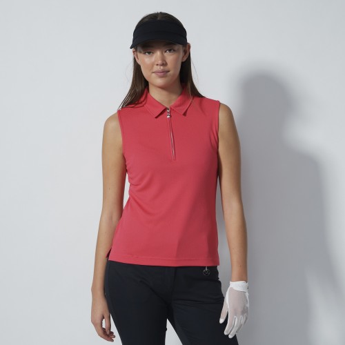 Peoria SL Polo - Intense Coral