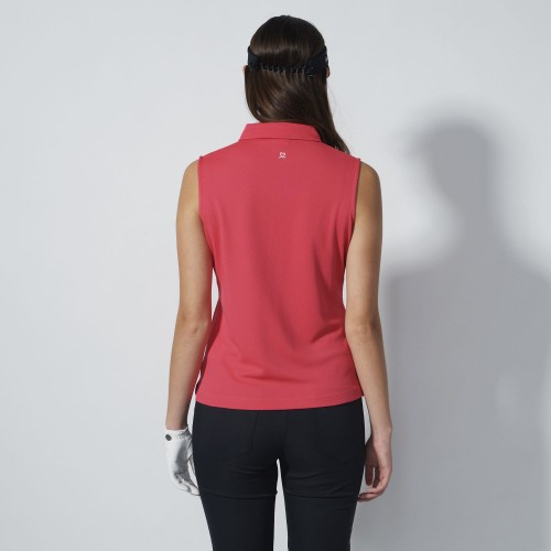 Peoria SL Polo - Intense Coral