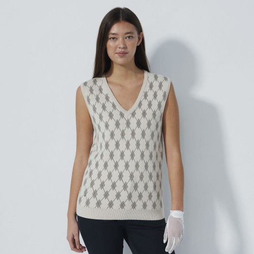 Chroma Argyle V-Neck Vest
