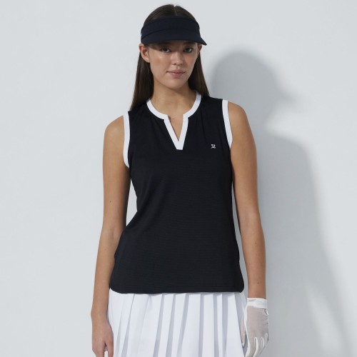 Massy SL Polo - Black/White
