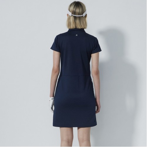 Peoria Cap/S Dress - Navy Peoria Cap/S Dress - Navy