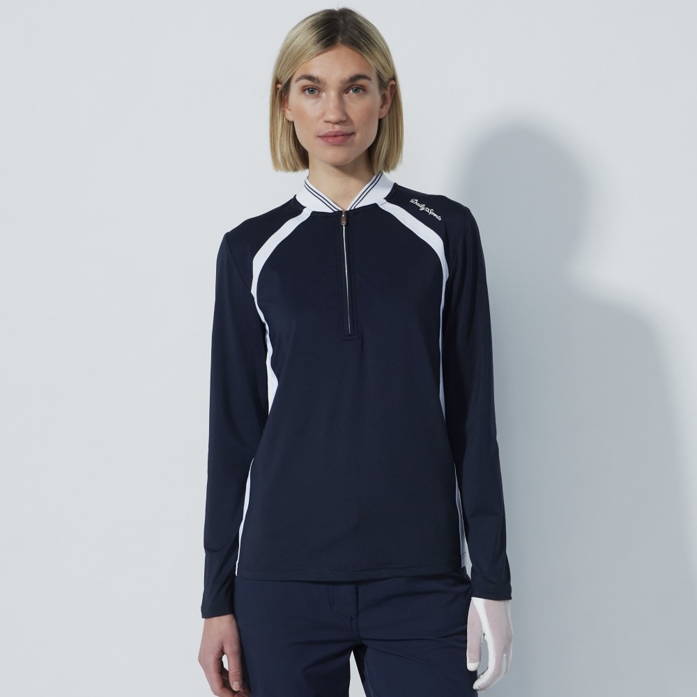 Sculpt LS Polo - Navy