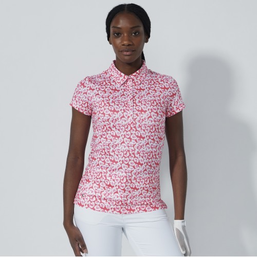 Sheermotion Cap/S Polo - Leo Coral