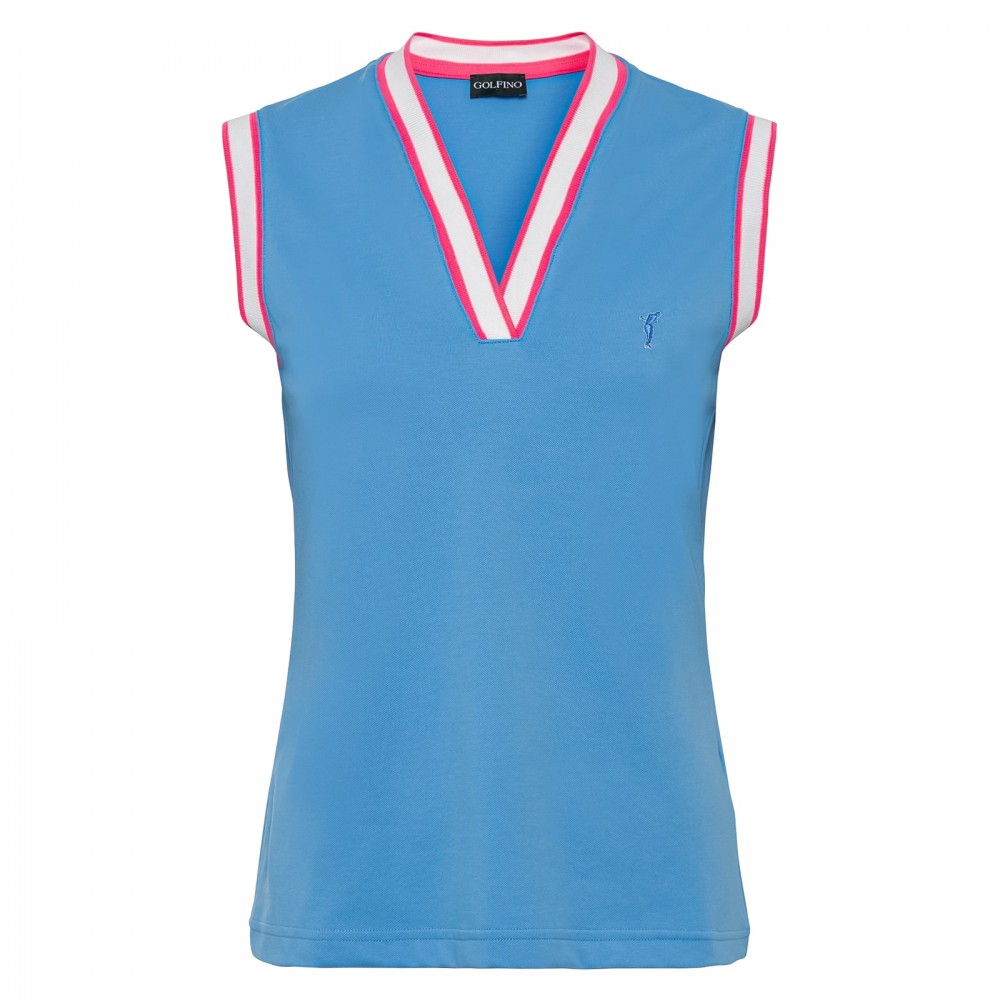 Surfing California - Sleeveless Top - Blue