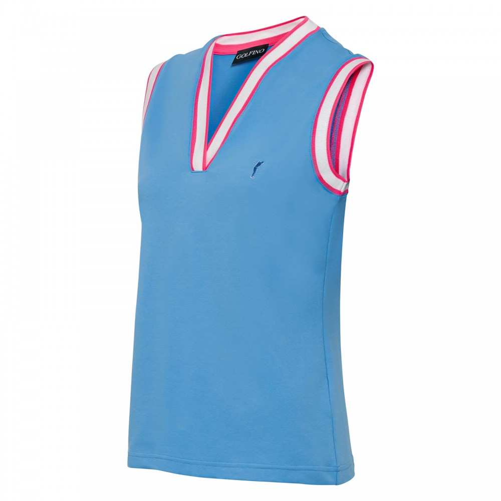 Surfing California - Sleeveless Top - Blue