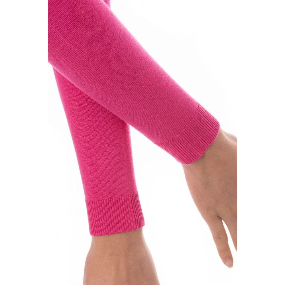 V-Neck Sweater - Hot Pink