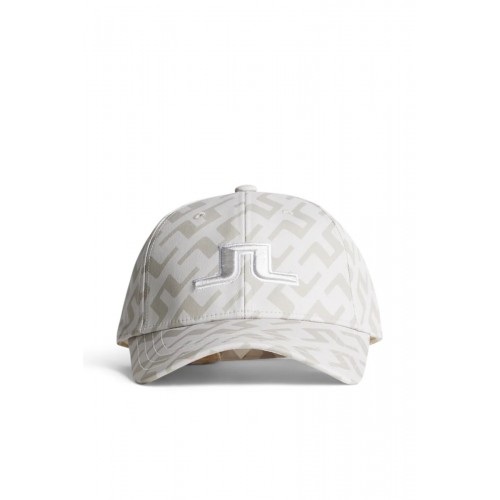 J.L Anga Printed Cap - Moonbeam