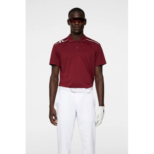 J.L Lionel Regular Fit Polo - Cabernet