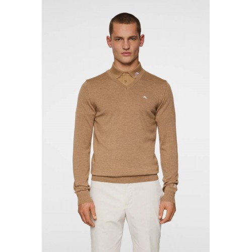 J.L Lymann Knitted Sweater - Tigers Eye