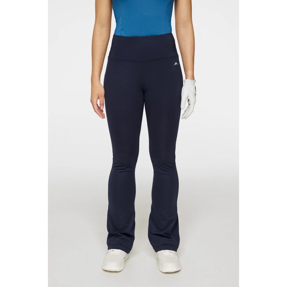 J.L Fiona Flared Leggings - Navy