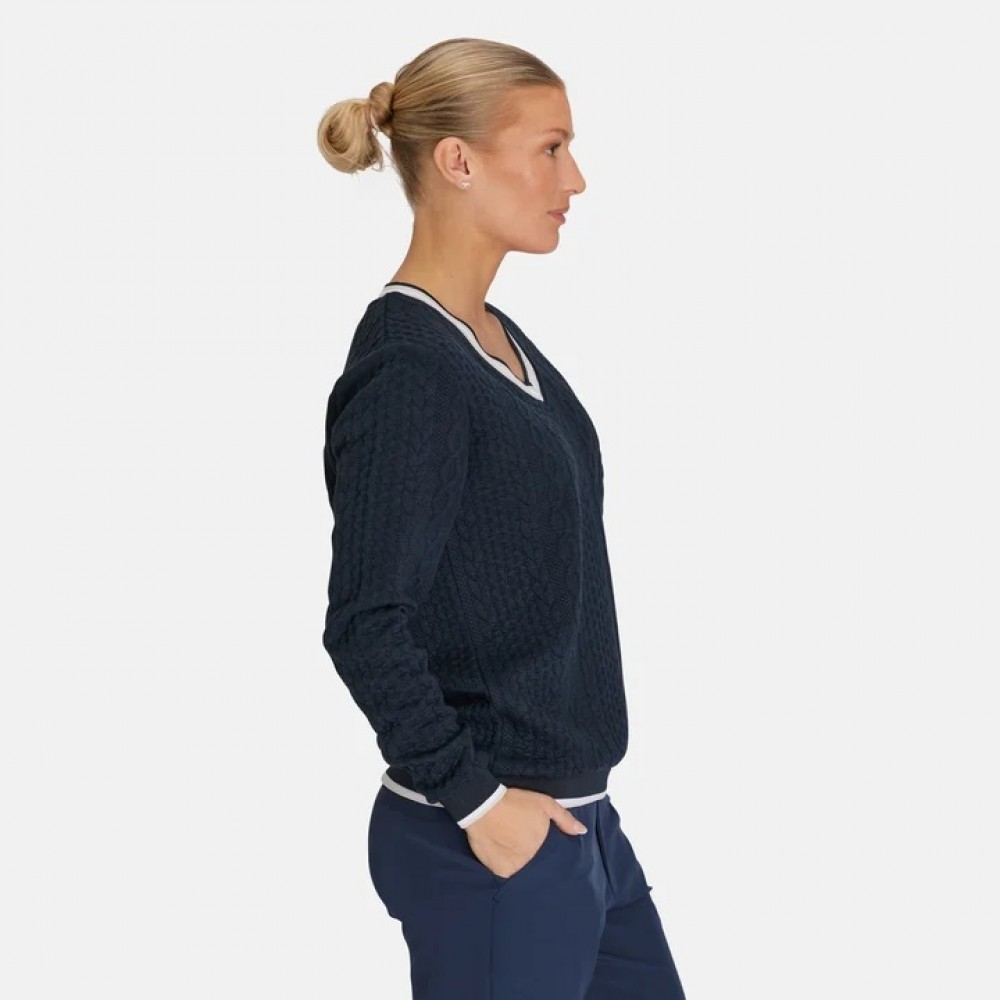 Woburn Midlayer Pullover - Navy