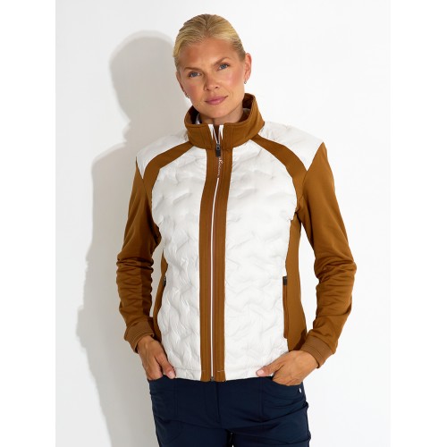 Portrush Hybrid Jacket - Cognac
