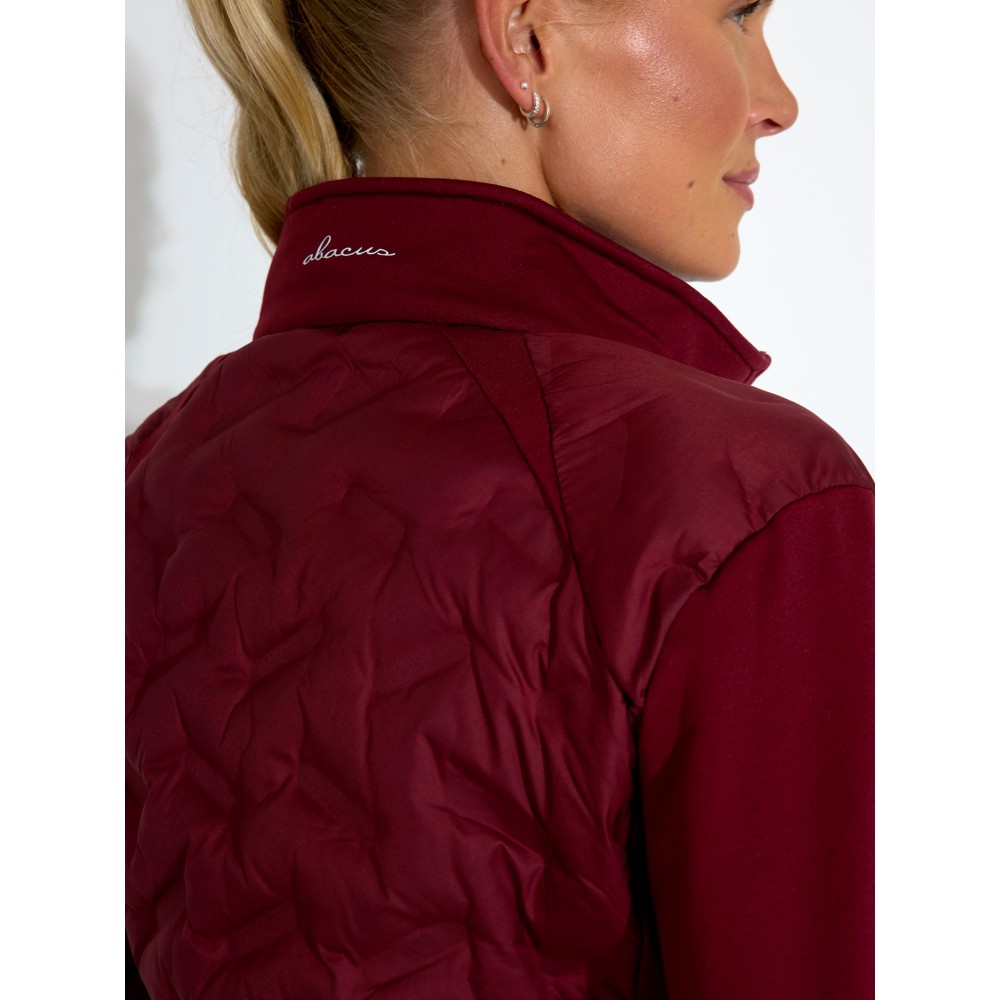 Portrush Hybrid Jacket - Cranberry