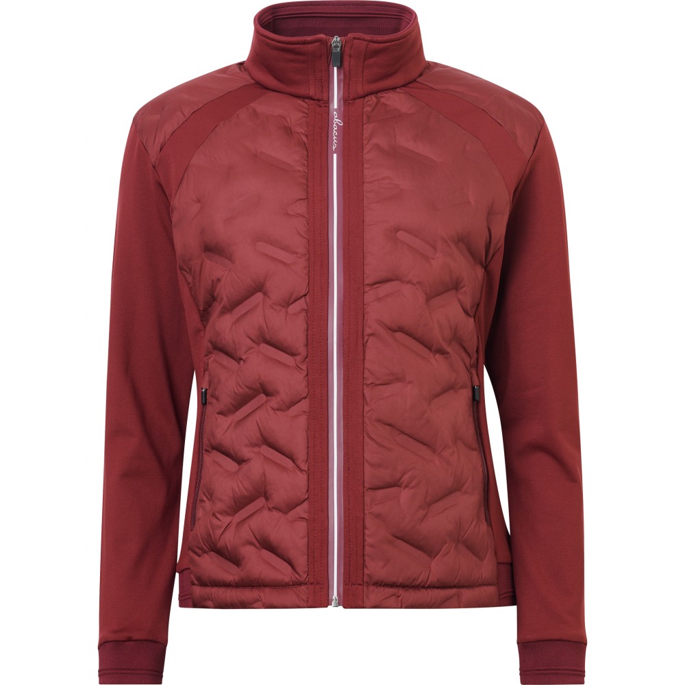 Portrush Hybrid Jacket - Cranberry