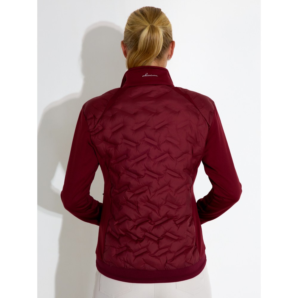 Portrush Hybrid Jacket - Cranberry