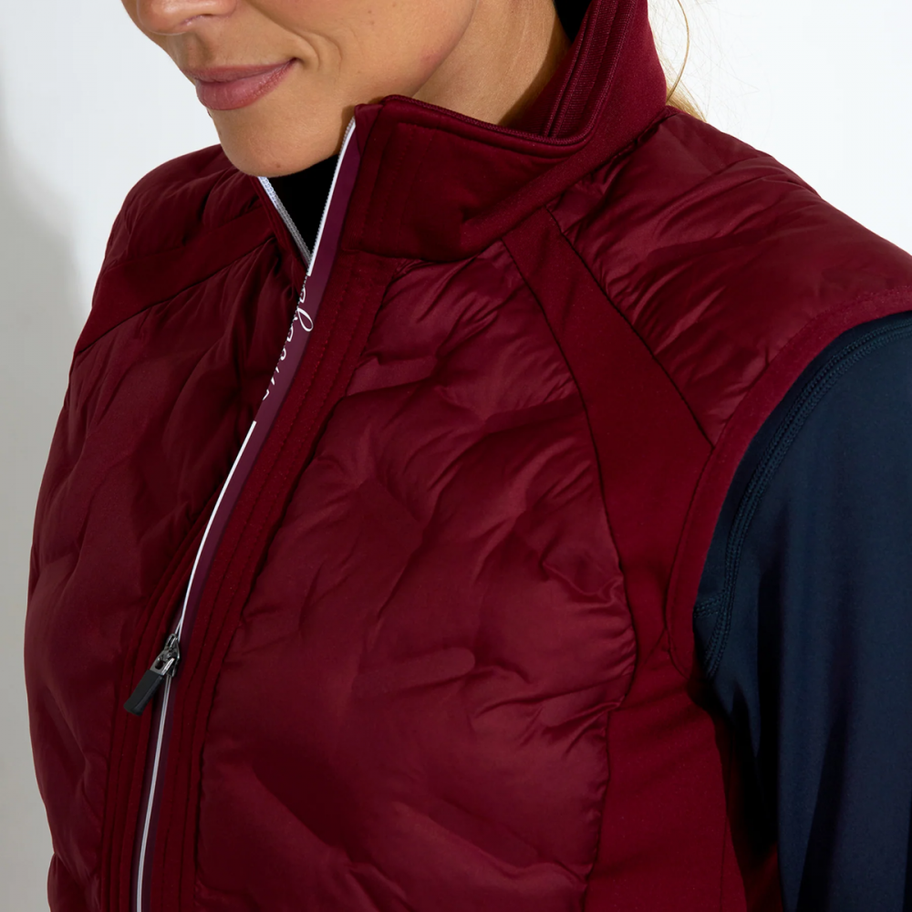 Portrush Hybrid Vest - Cranberry