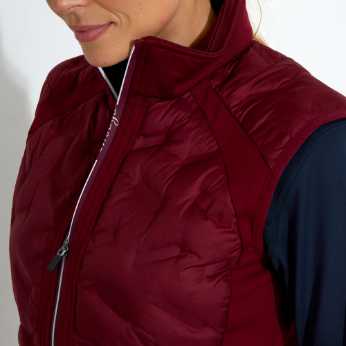 Portrush Hybrid Vest - Cranberry Portrush Hybrid Vest - Cranberry