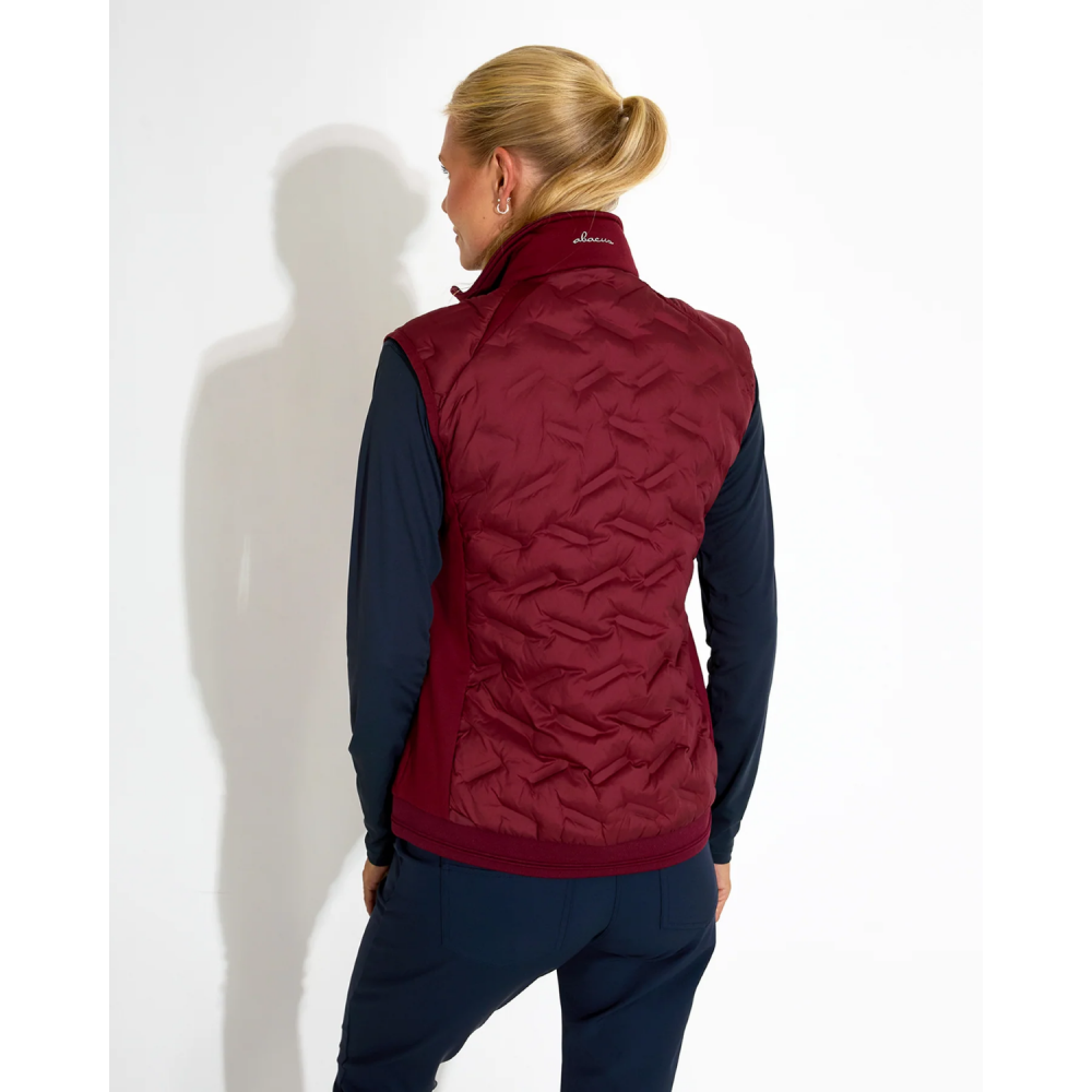 Portrush Hybrid Vest - Cranberry