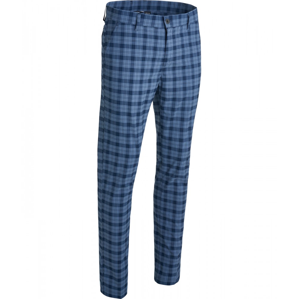 Ringer Trousers - Navy Check