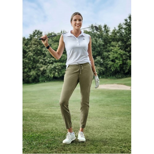 Clara Light Cotten buxur - Military Clara Light Cotten buxur - Military