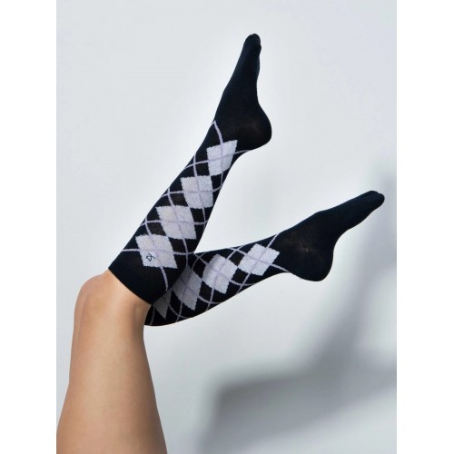 Abruzzo Knee Socks - Navy