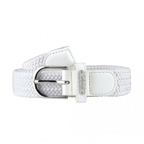Giselle Elastic Belt - White
