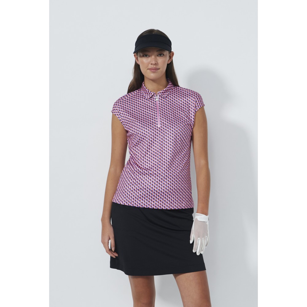 Cap S Poloshirt - Pop Geo