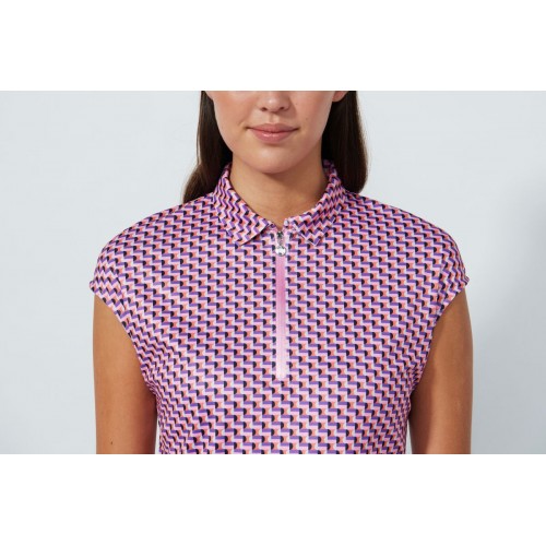 Cap S Poloshirt - Pop Geo