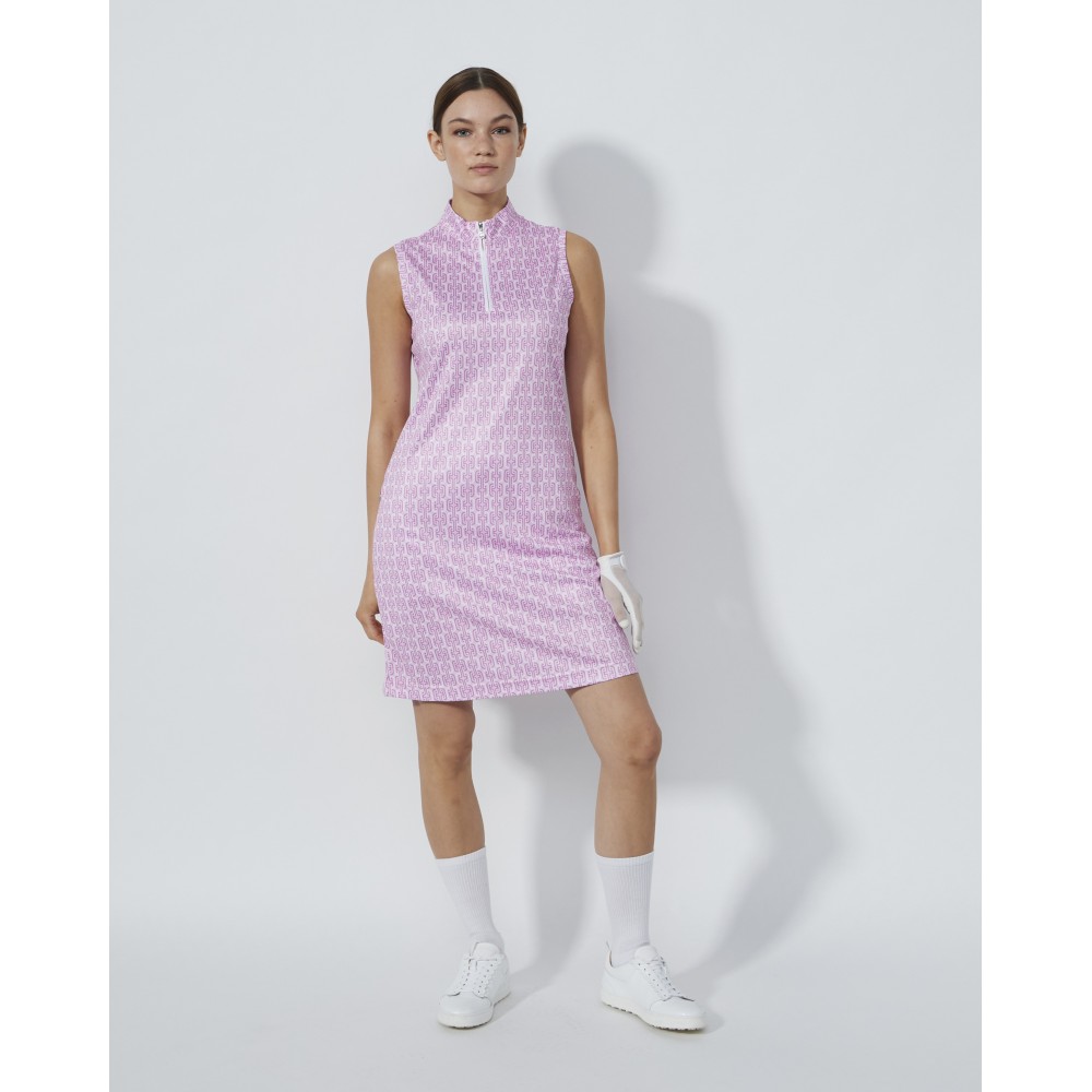 Printed SL Dress - Delusion Pink