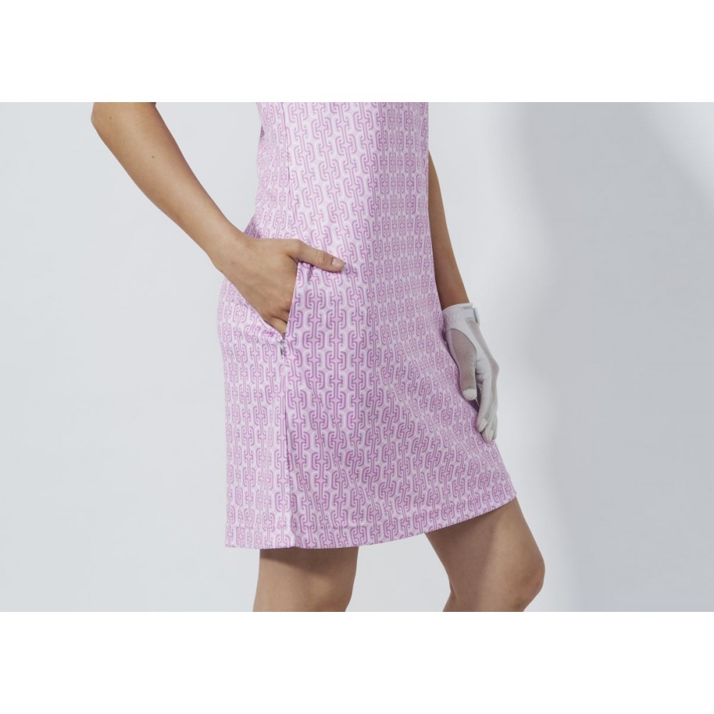 Printed SL Dress - Delusion Pink
