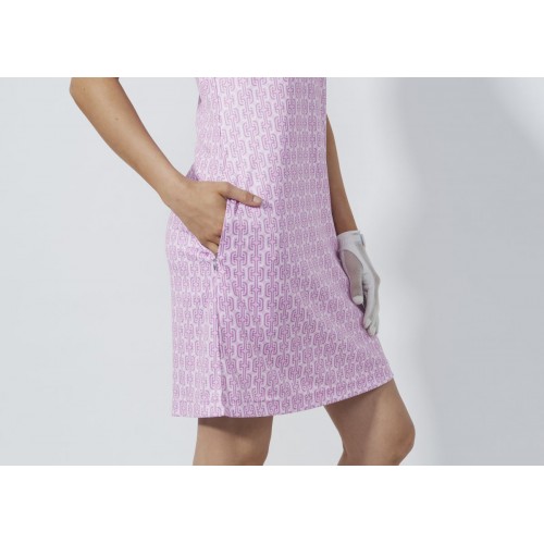 Printed SL Dress - Delusion Pink
