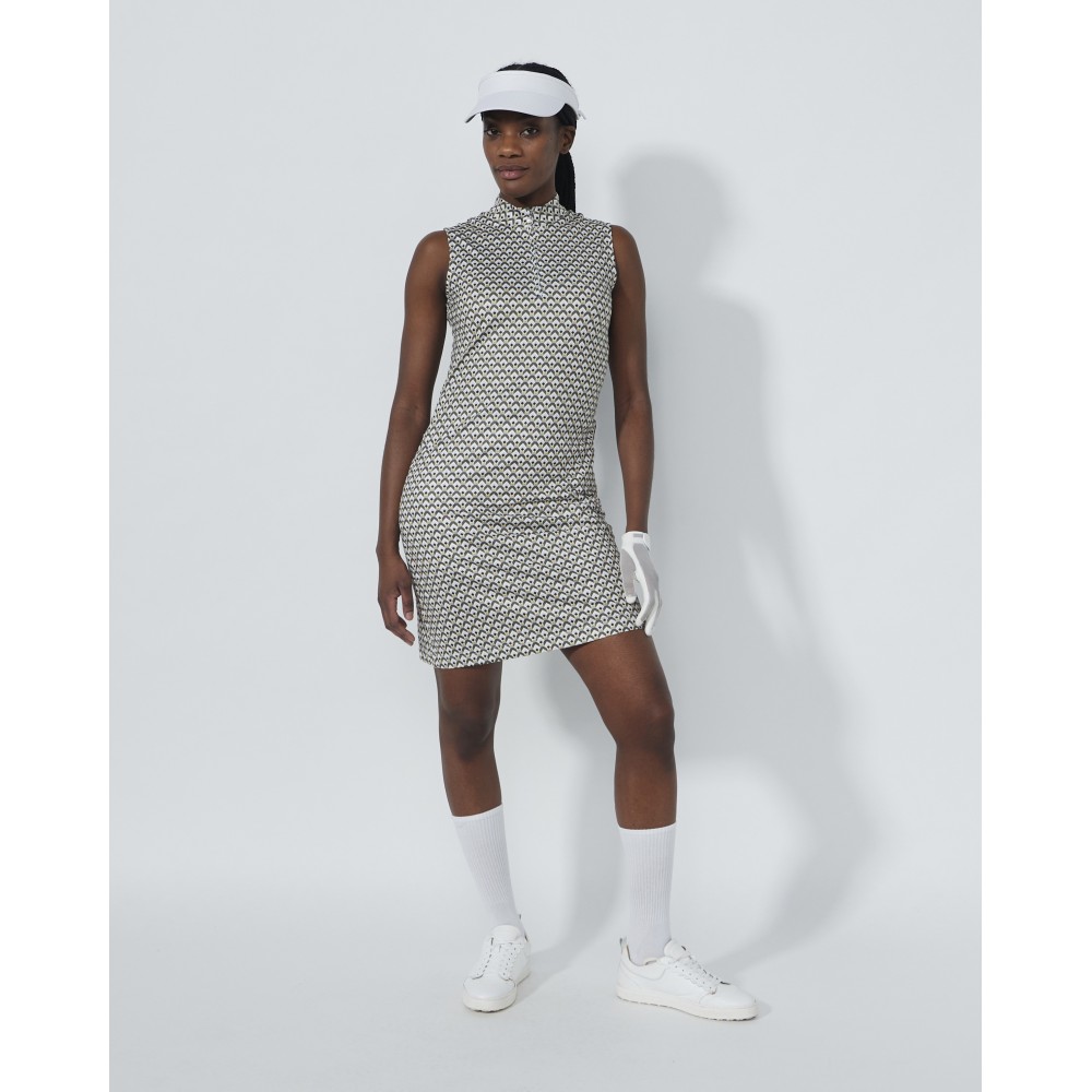 Printed SL Dress - Diamond Geo