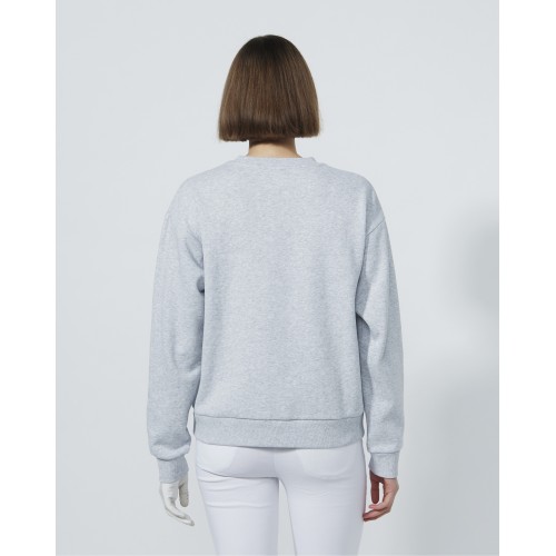 Embroidery Sweater - Pebble