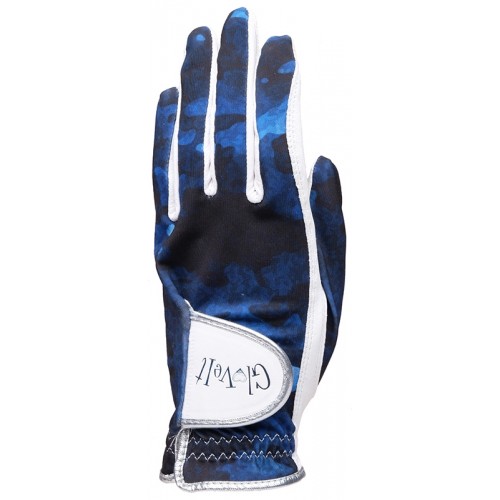 Blue Camo Golf Glove